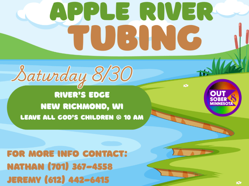 RIVER’S EDGE – TUBING ON THE APPLE&nbsp;RIVER